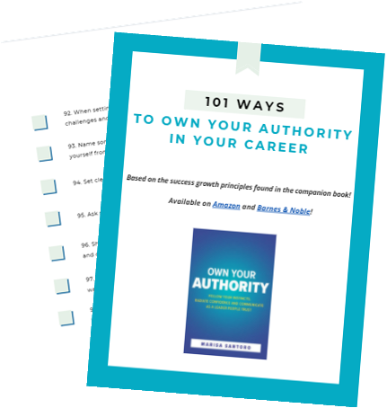 2023 best women leadership books Own Your Authority author Marisa Santoro McGraw Hill