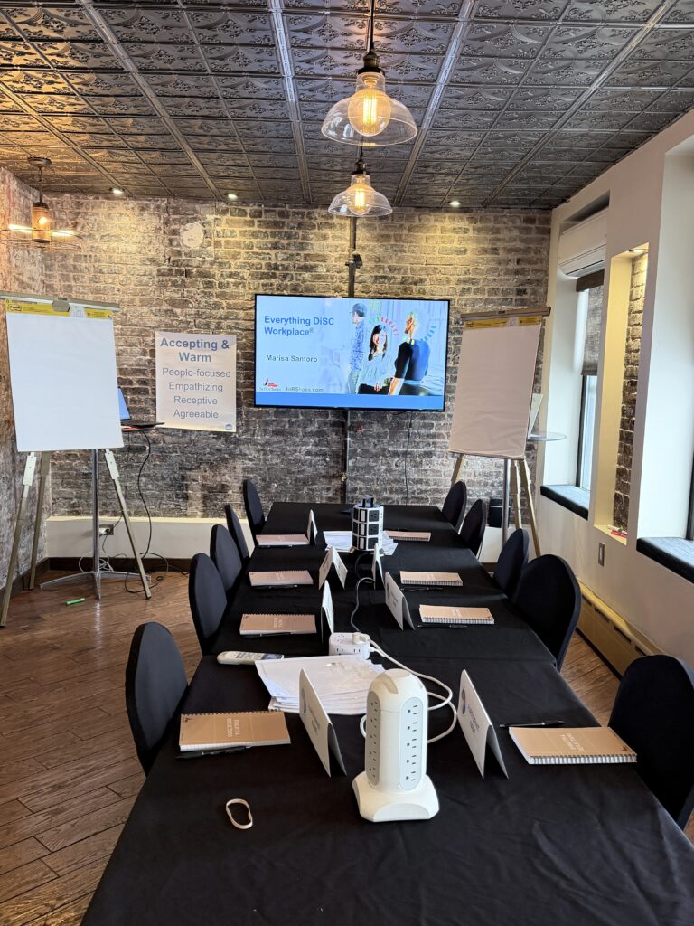 Executive Team Offsites New York City New Jersey  with Everything DiSC and Wine Tasting